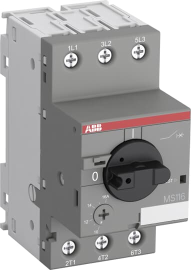 MS116-0.4 (0.25-0.4A Motor Koruma Şalteri , 0.1kW)