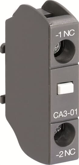 CA3-01 (1 N/K, AS için Yardımcı kontak bloğu)