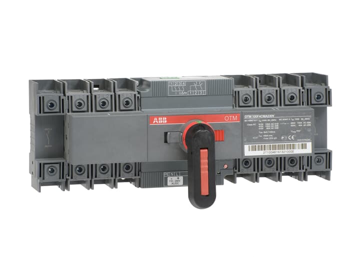 OTM100F4CMA230V (100A, 4 kutup  Motor İle Kumandalı Transfer Şalteri )