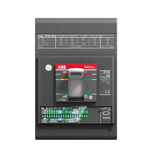 XT2H 160 Ekip LS/I In=160A 3p F F (3X160A TMŞ , 70kA , LS/I Elektronik Korumalı)