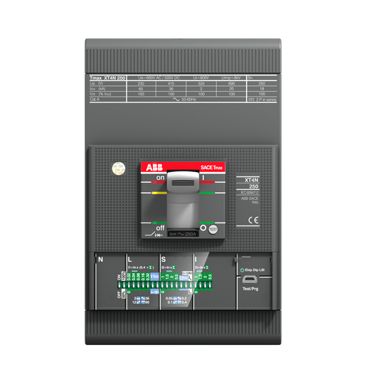 XT4N 250 Ekip LS/I In=250A 3p F F (3X250A TMŞ , 36kA , LS/I Elektronik Korumalı)