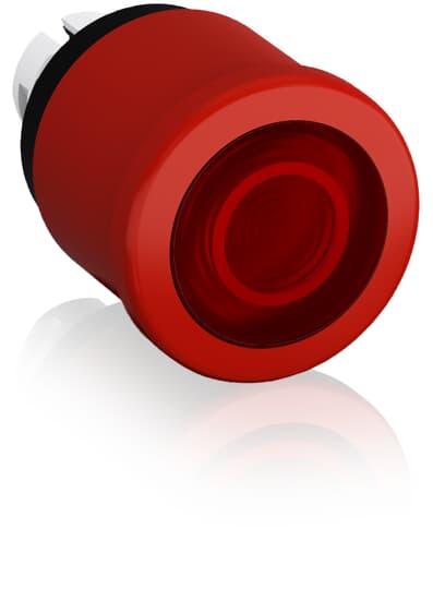 MPMP3-11R (Işıklı acil durdurma buton kafası çek, kırmızı)