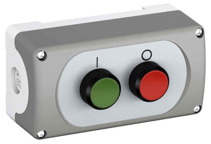 MEPY1-1015 (Kırmızı , 2NK , Bas-Çek acil durudurma butonlu , kumanda kutusu)
