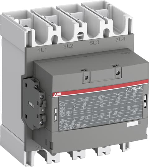 AF265-40-11 (4X400A Güç Kontaktörü 20…60V AC/DC)