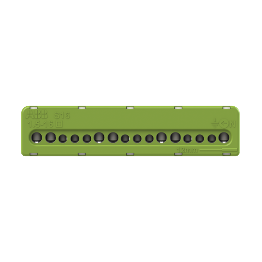 Terminal bloğu PE 7X16mm²+9X25mm² ()