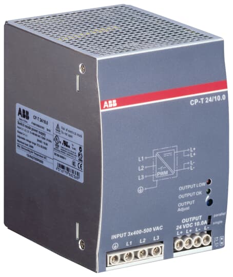 CP-T 24/10.0   (3X400-500VAC Giriş 24VDC Çıkış 10A Güç Kaynağı)