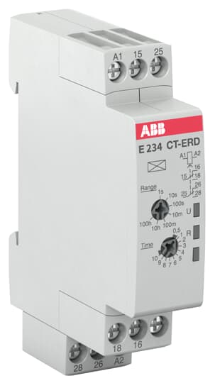 CT-ERD.22 (7 Zaman Aralığı, 0.05 s-100 saat, 2A/K Kontak, 24-48V DC , 24-240V AC)