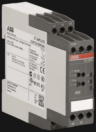 CT-APS.21S  (10 Zaman Aralığı, 0.05 s-300 saat, 2A/K Kontak, 24-240V AC/DC)