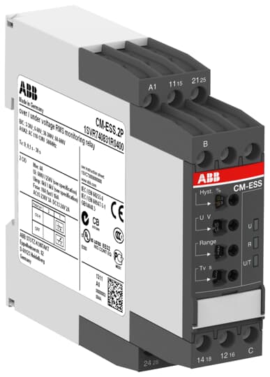 CM-ESS.2S   (Monofaze G.K.R. 2A/K Kontak, 3-600V        24-240V AC/DC)