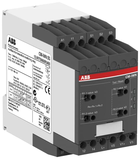 CM-IWN.5S (24-240V AC/DC İzolasyon İzleme Rölesi)