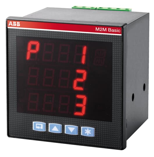 M2M Basic Modbus (Modbus RTU Hab., RS485, En. Analizörü 96X96)