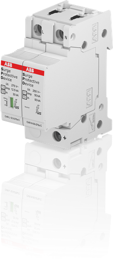 OVR T1-T2 1N 12.5-275s P QS (Parafudur B+ C Tipi ,1 Faz+Nötr, Imaks=80kA, Kartuşlu)