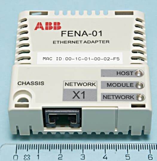 FENA-01 (Ethernet Adaptörü Tek Port (EtherNet/IP, Modbus/TCP, Profinet IO))