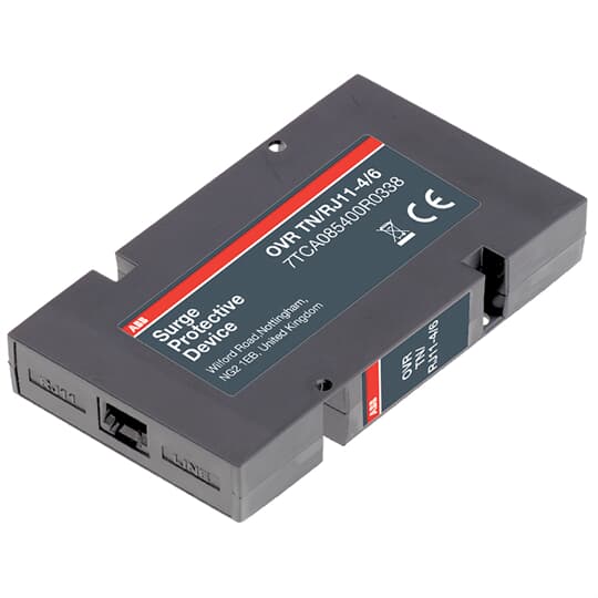 OVR ISDN/RJ45-4/8 (Parafudur Telekom Sistemeleri, 4 İletken Kor.RJ45 ISDN Koruma,ImaX=10kA )