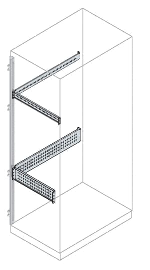 Montaj profilleri h=100mm (IS2 - Dikili Tip Modüler Pano İçin (IP65))