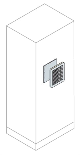 Filtreli ızgara kiti  (Sıcaklık Kontrol Üniteleri IP54)