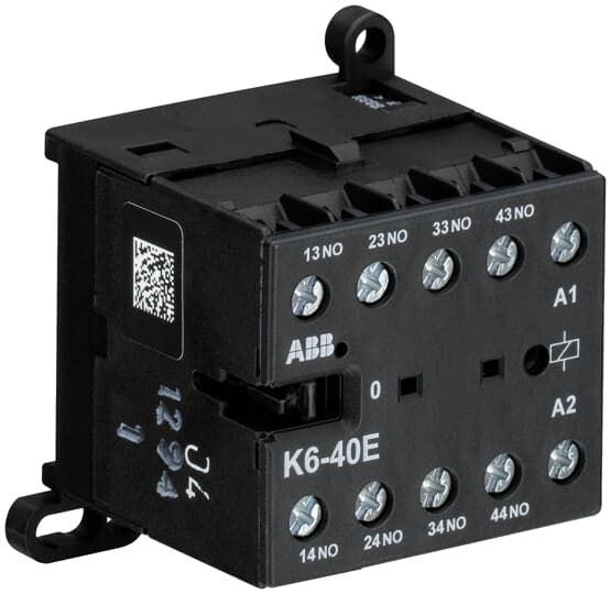 K 6 40 E (3A,4N/A AC Yardımcı Kontaktör)