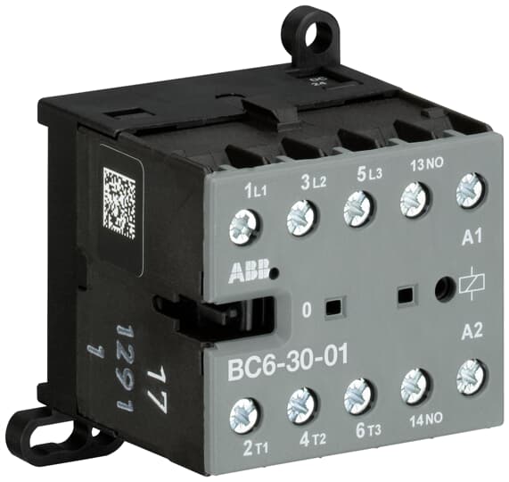 BC6-30-01, 4 kW (4kW ,9A ,1NK,DC Mini Kontaktör)