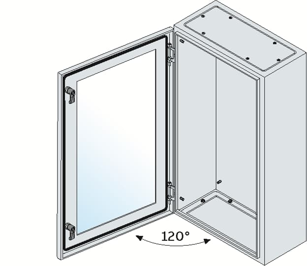 Cam kapılı panolar, 500X400X200 (SR-Duvar Tipi Monoblok Pano İçin (IP65))